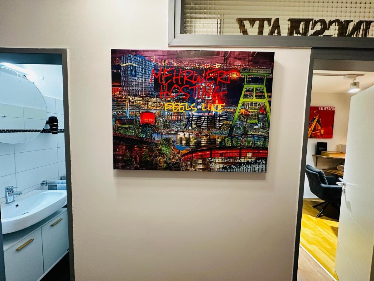Stilvoll-Mit Balkon- Zentral - Netflix-Nespresso Apartment Essen Ngoại thất bức ảnh
