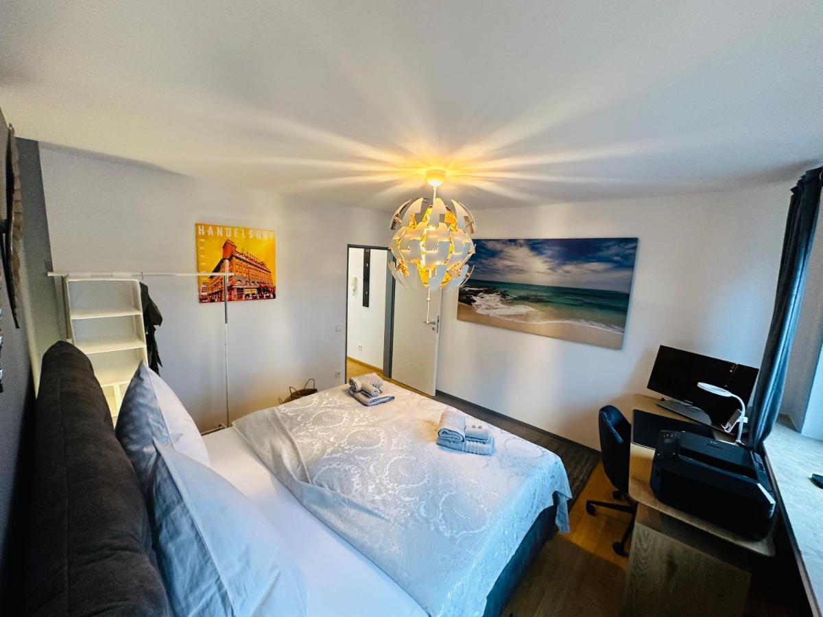 Stilvoll-Mit Balkon- Zentral - Netflix-Nespresso Apartment Essen Ngoại thất bức ảnh