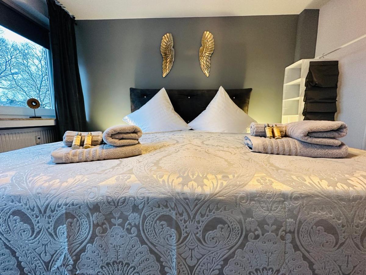 Stilvoll-Mit Balkon- Zentral - Netflix-Nespresso Apartment Essen Ngoại thất bức ảnh